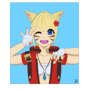 Final Fantasy 14 Cat Girl