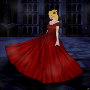 Final Fantasy 14 Red Dress